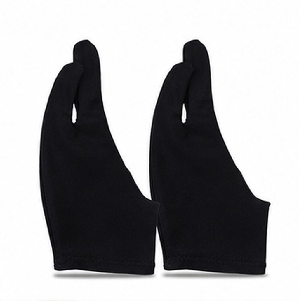 Drawing Glove Artist - 2Pcs Artist Drawing Gloves Two Finger