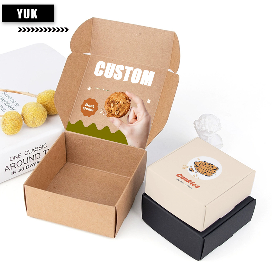 Zebra Tablet Accessories - 350g Cardboard Custom Printed Cookie Box