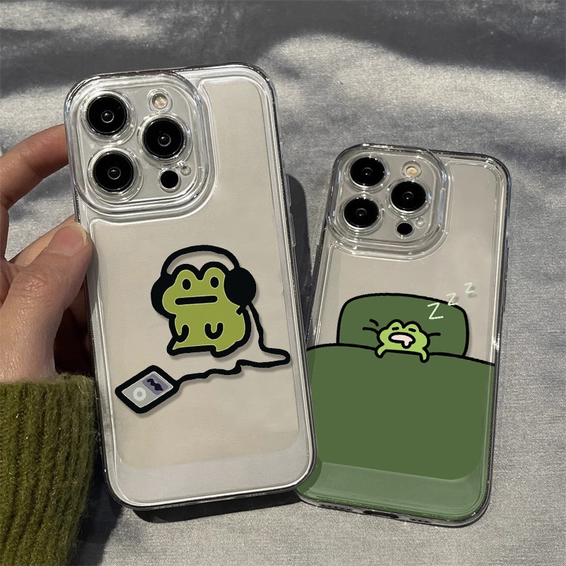 Cartoon Sleep Frog Phone Case  - огляд і ціна Samsung Galaxy S24