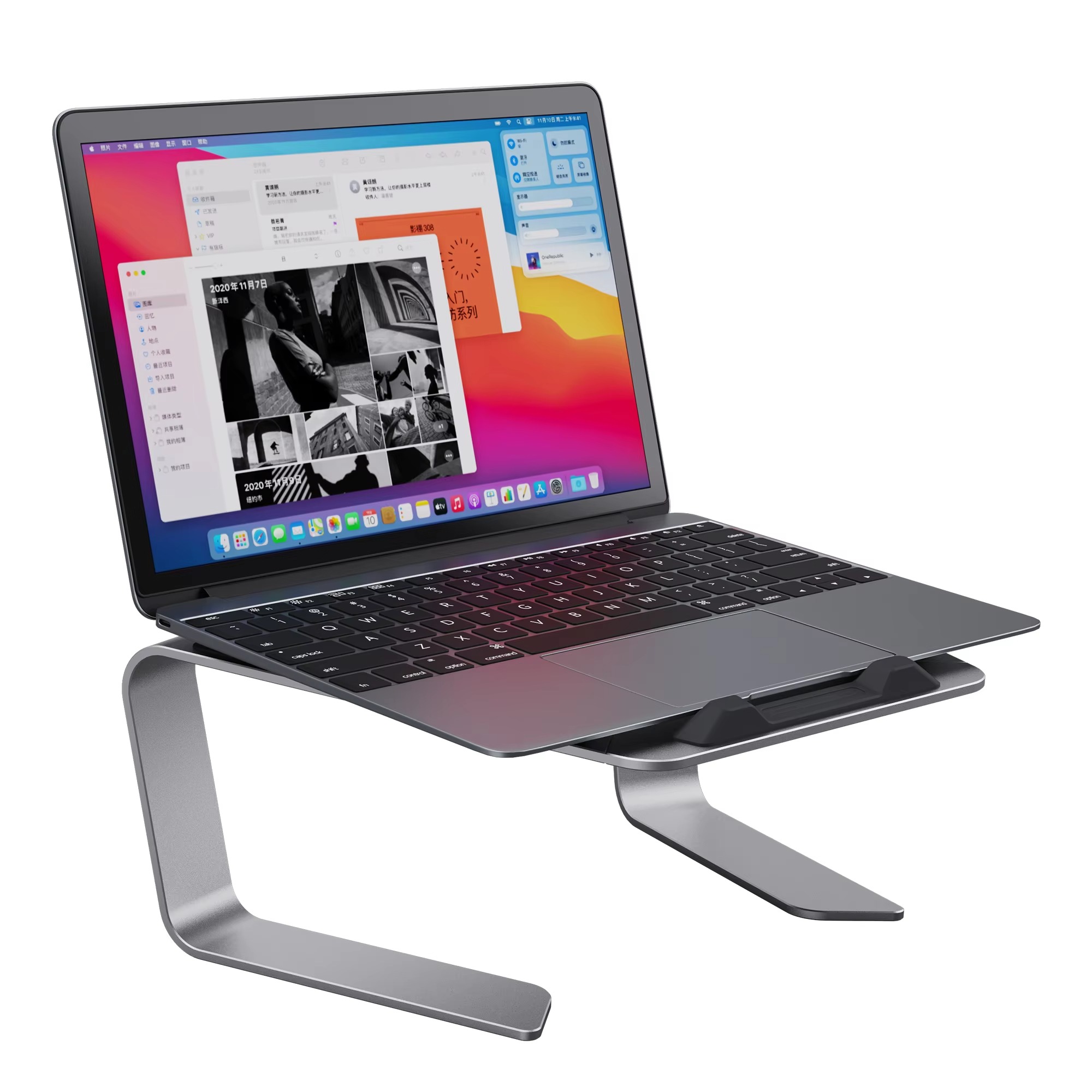 Adjustable Height Aluminum Gam - огляд і ціна Cooling Stand Tablet