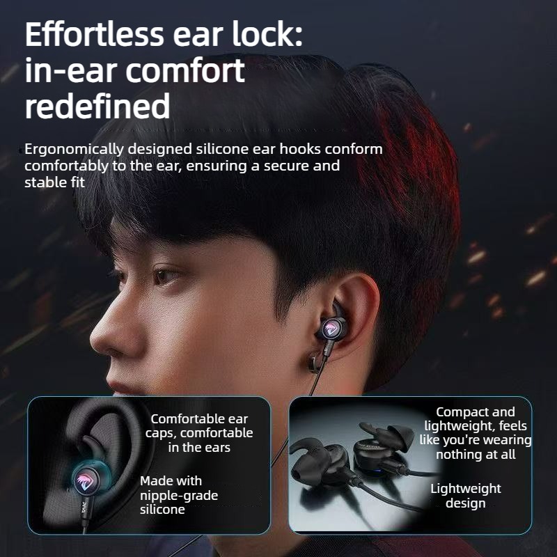 PIVA S6 Wired Gaming Earphones - огляд і ціна Wired Earphone Lightning