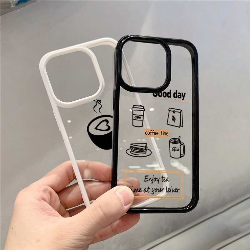 Warm Coffee Pattern Phone Case - огляд і ціна Samsung Galaxy A55