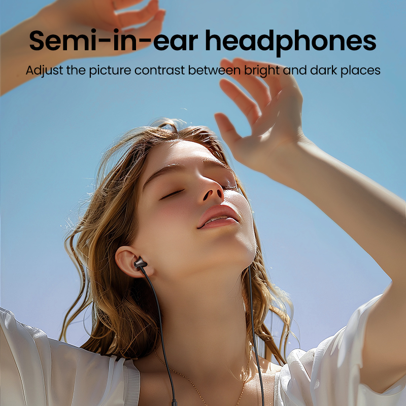 UGREEN Semi-open 3.5mm USB Typ - огляд і ціна Wired Earphone Lightning