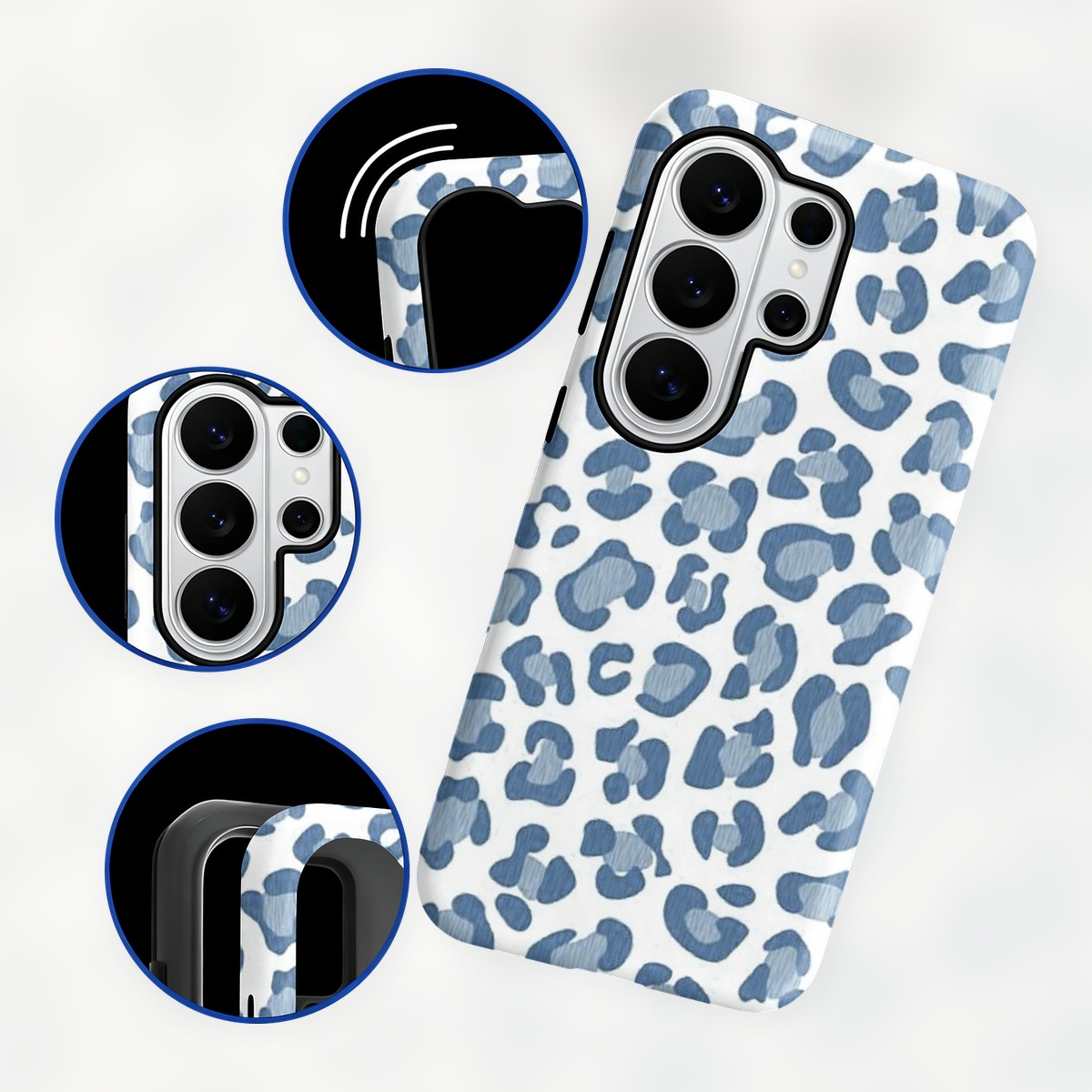 Blue Leopard Print 2-in-1 Dual - огляд і ціна Samsung Galaxy S24