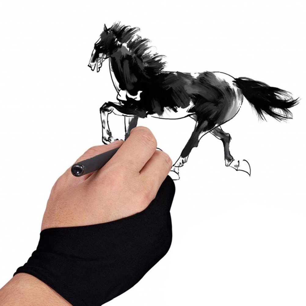2Pcs Artist Drawing Gloves Two - огляд і ціна Drawing Glove Artist