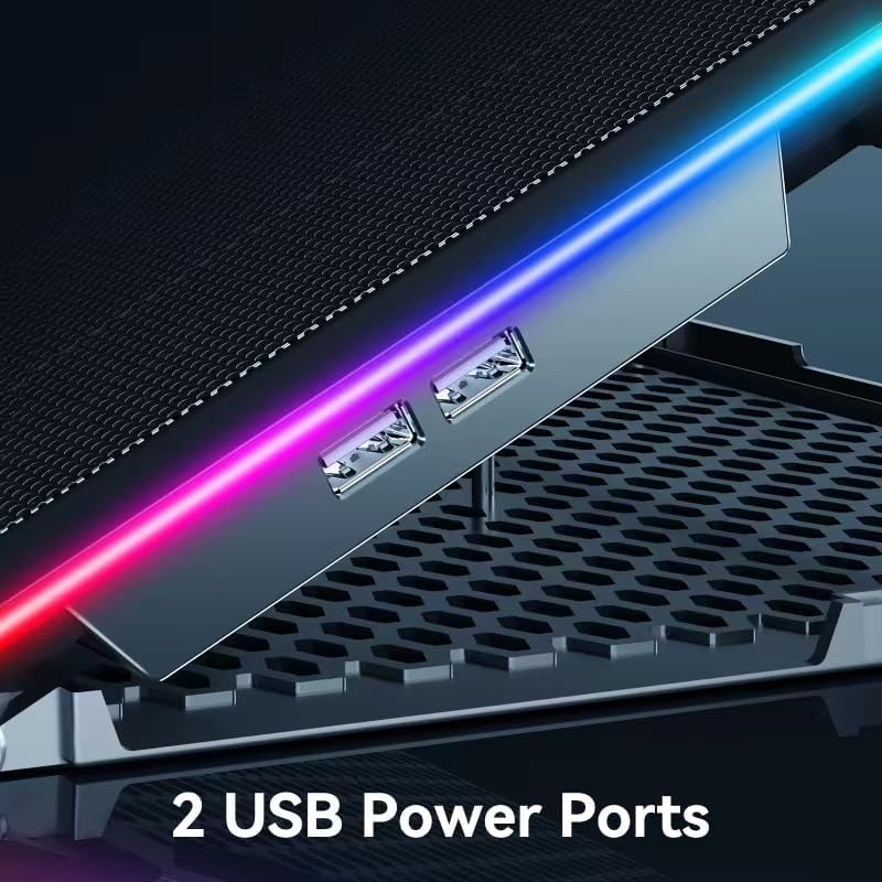 RGB Laptop Cooling Pad Gaming  - огляд і ціна Cooling Stand Tablet