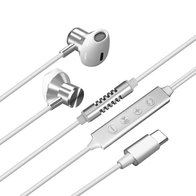 Type C Wired Karaoke Headphone - огляд і ціна Wired Earphone Lightning