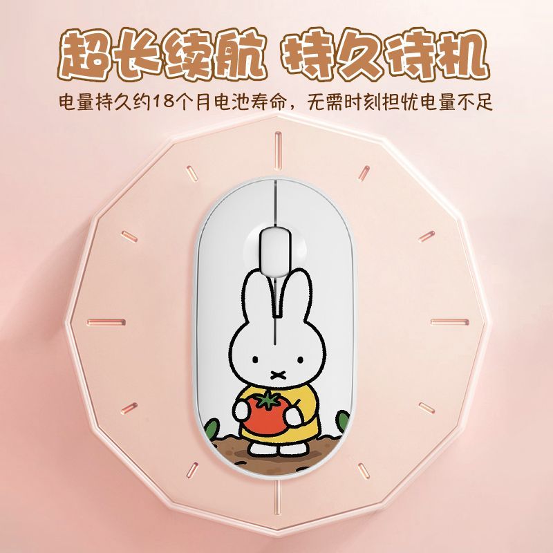 Kawaii Miffy Wireless Mouse Si - огляд і ціна Tablet Cute Accessories