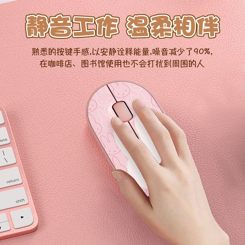 Kawaii Miffy Wireless Mouse Si - огляд і ціна Tablet Cute Accessories