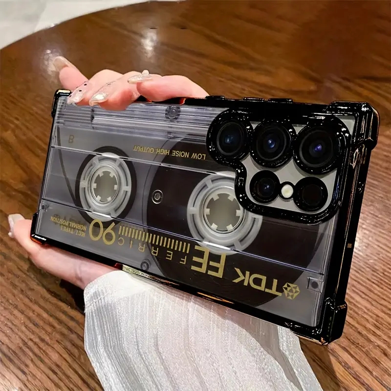 Retro Cassette Pattern Plating - огляд і ціна Samsung Galaxy A55