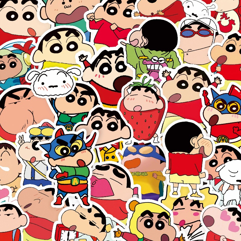 100PCS Crayon Shin Chan Sticke - огляд і ціна Tablet Cute Accessories