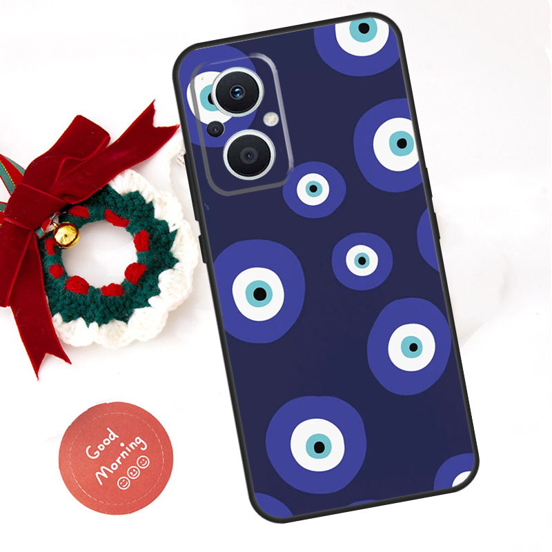Big Eyes Cartoon Pattern For O - огляд і ціна Oppo Reno 12