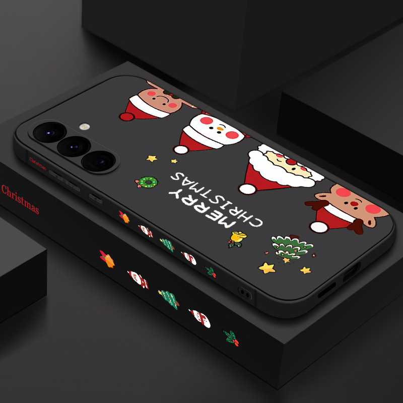 Christmas Snowman Print Phone  - огляд і ціна Samsung Galaxy A55